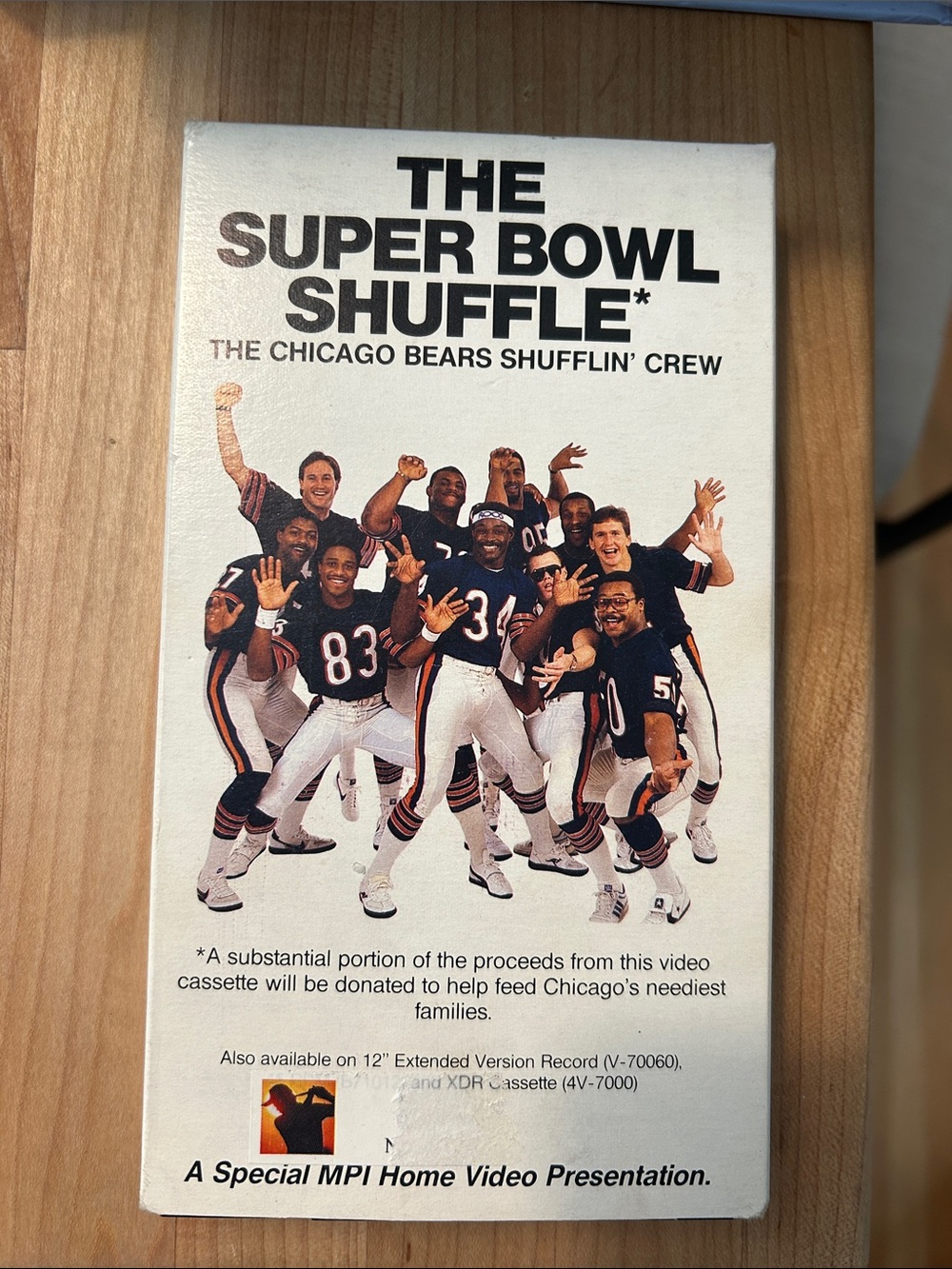 The Super Bowl Shuffle VHS - Chicago Bears Shufflin' Crew